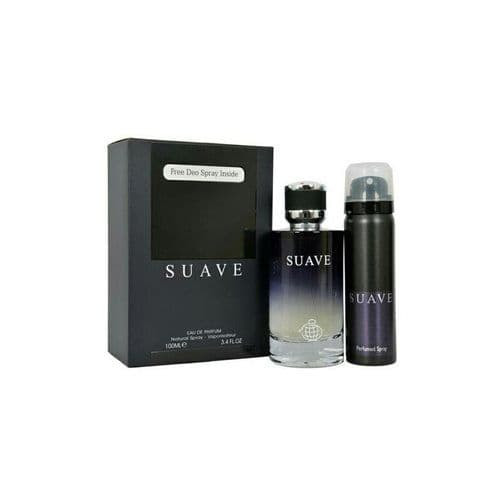 عطر ادکلن مردانه دیور ساواج فراگرنس ورد سوآو Fragrance World Suave Spray for men Dior Sauvage