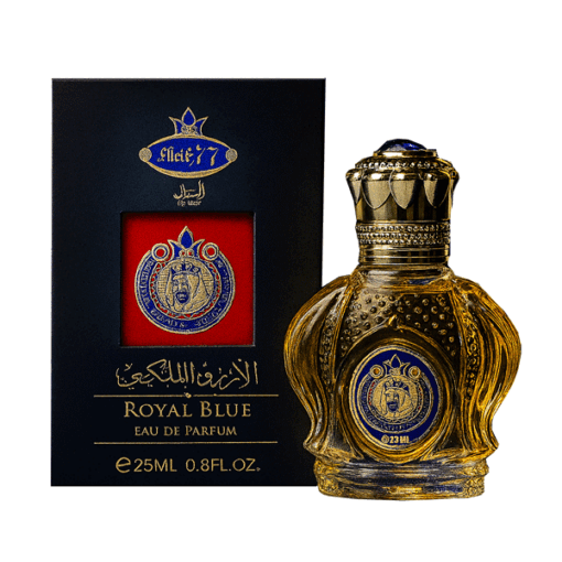 ادکلن 25 میل جسیکا توین مدل شیخ 77 رویال بلو رایحه شیخ کلاسیک 77