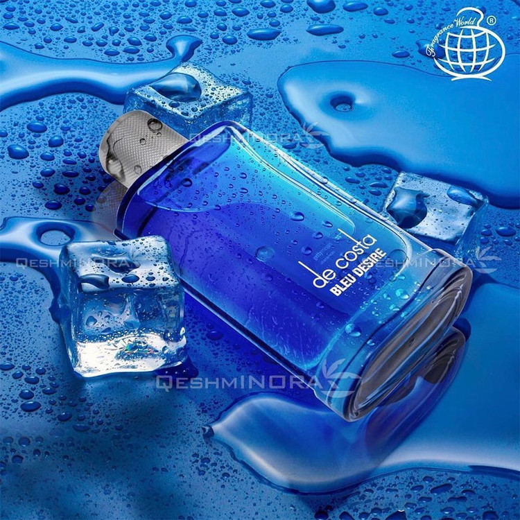 عطر ادوپرفیوم مردانه فراگرنس ورد مدل د کاستا بلو دیزایر حجم ۱۰۰ میلی لیتر