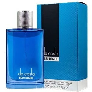 عطر ادوپرفیوم مردانه فراگرنس ورد مدل د کاستا بلو دیزایر حجم ۱۰۰ میلی لیتر