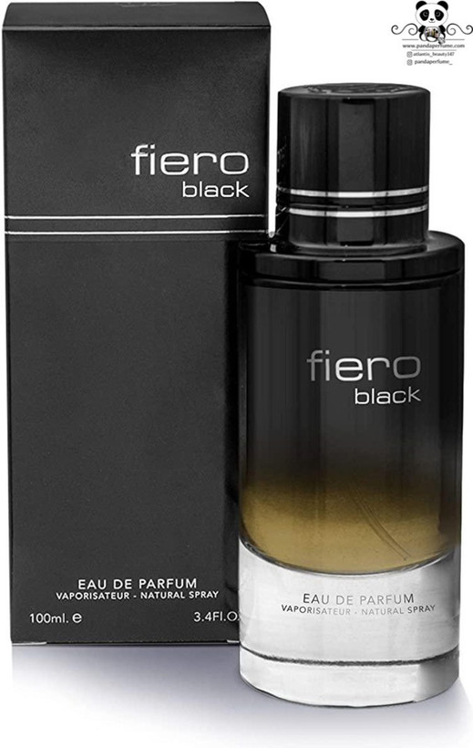 عطر ادوپرفیوم مردانه فراگرنس ورد مدل Fiero Black حجم ۱۰۰ میلی لیتر