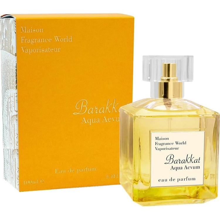 ادو پرفیوم زنانه آکوا آووم رایحه آکوا ویتای باکارات رژ - 100 میل - Fragrance World Barakkat Aqua Aevum