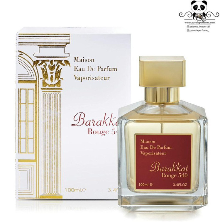عطر زنانه،مردانه فراگرنس ورد Barakkat Rouge 540 حجم ۱۰۰ میل