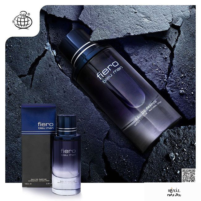 عطر ادوپرفیوم مردانه فراگرنس ورد مدل فیرو بلو حجم ۱۰۰ میلی لیتر