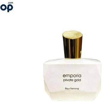 عطر emporia private gold شرکت فرگرانس ورد ( مشابه عطر ایفوریا لیکویید گلد زنانه ) حجم 100میل