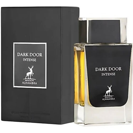 عطر ادوپرفیوم مردانه الحمبرا مدل دارک دور اینتنس رایحه شیرین