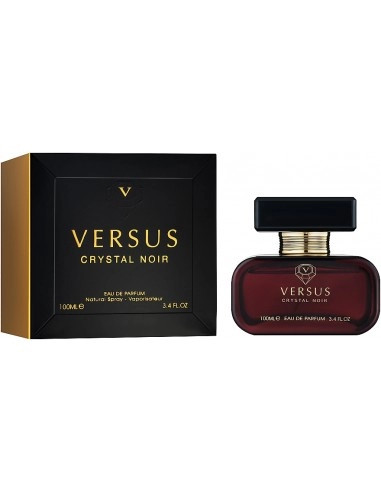 ادکلن زنانه ورسوس مشکی فراگرنس ورد ۱۰۰ میل | Versus Crystal Noir Fragrance World