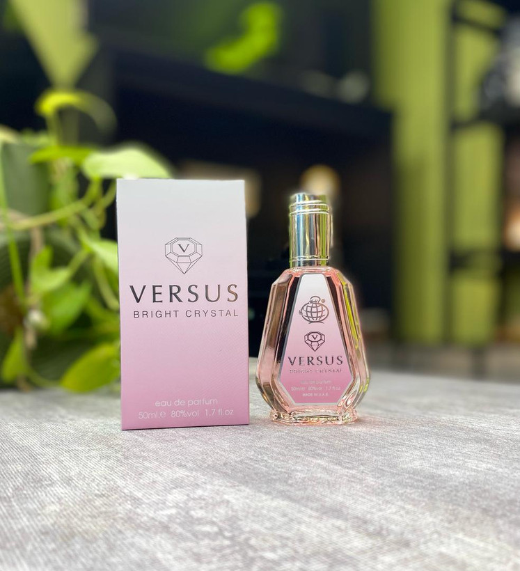 عطر ادوپرفیوم زنانه فراگرنس ورد مدل ورسوز برایت کریستال حجم ۵۰ میل