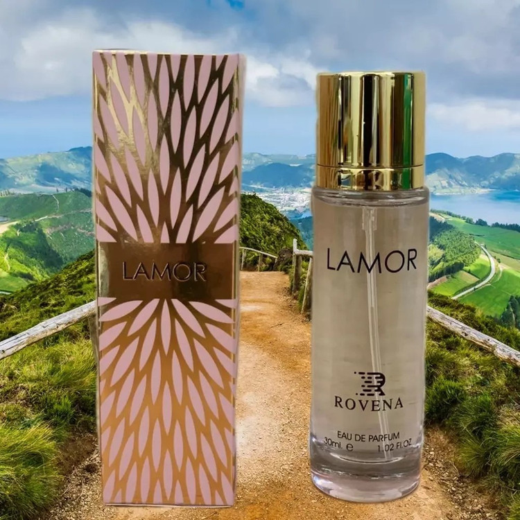 عطر ادوپرفیوم زنانه روونا مدل لامور حجم ۳۰ میل رایحه شیرین خنک