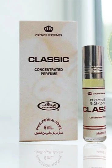 عطر زنانه کلاسیک الرحاب حجم ۶ میل رایحه گرم
