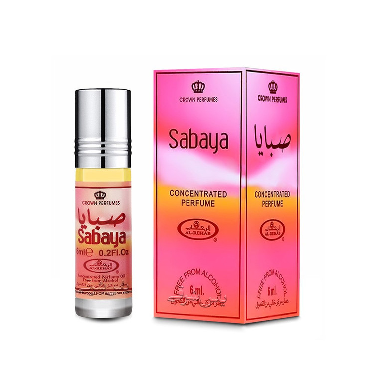 عطر ادوپرفیوم الرحاب مدل صبایا حجم ۶ میل رایحه شیرین و گرم