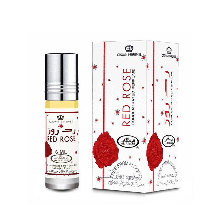 عطر عربی رد رز red rose حجم 6 میل