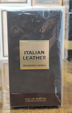 عطر ادوپرفیوم یونیسکس فراگرنس ورد مدل Italian Leather حجم ۸۰ میلی لیتر تلخ گرم