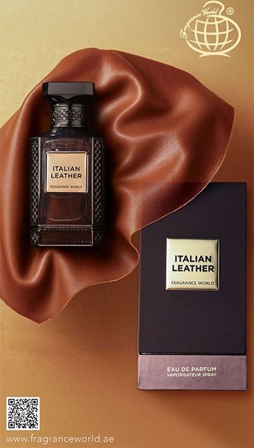 عطر ادوپرفیوم یونیسکس فراگرنس ورد مدل Italian Leather حجم ۸۰ میلی لیتر تلخ گرم