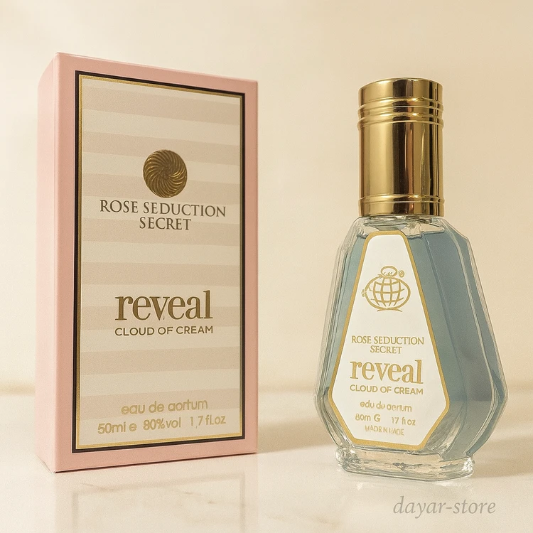 عطر ادوپرفیوم زنانه فراگرنس ورد مدل Rose Seduction Secret حجم ۵۰ میل