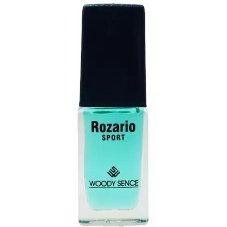 عطر جیبی مردانه وودی سنس مدل Rozario sport حجم 15 میلی لیتر