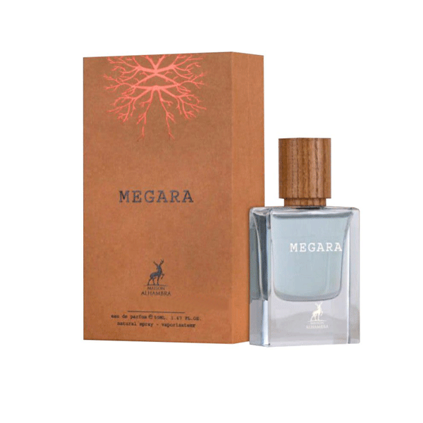 ادکلن مگارا 50 میل الحمبرا مدل Megara اورجینال