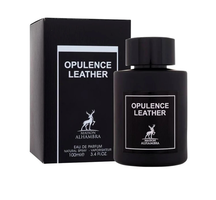 عطر ادوپرفیوم زنانه و مردانه الحمبرا مدل تام فورد آمبر لدر حجم ۱۰۰ میلیلیتر تلخ گرم