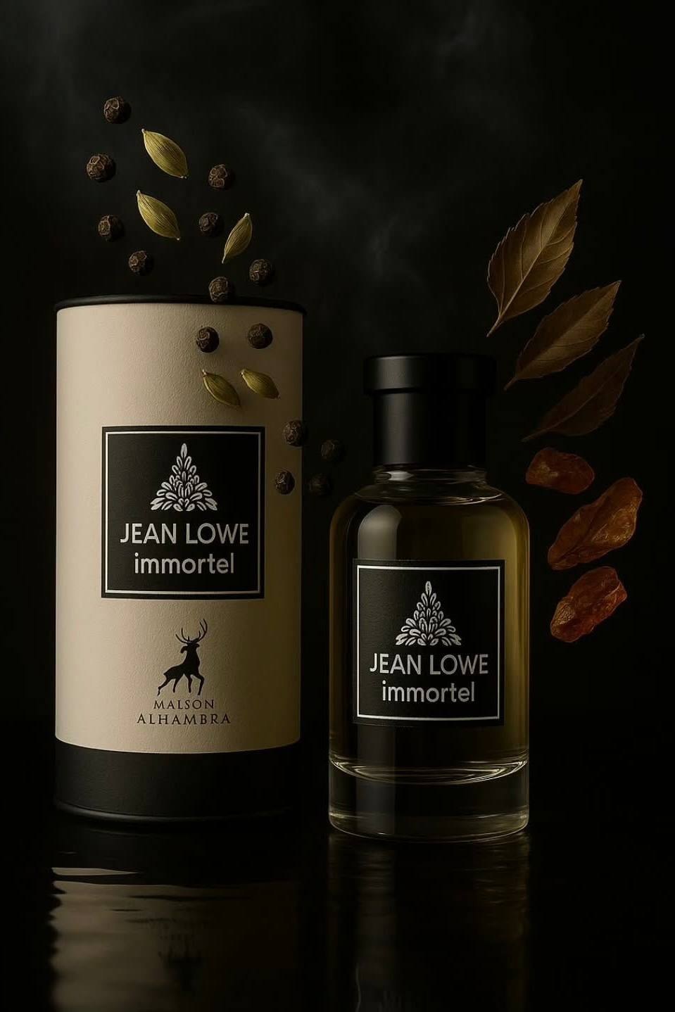 عطر ادکلن جین لوو ایمورتال Jean Lowe Immortal از برند الحمبرا Maison Alhambra